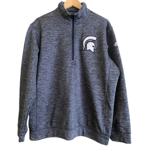 Adidas Team Issue Michigan State‎ Spartans 1/4 Zip Pullover Men’s XL EUC